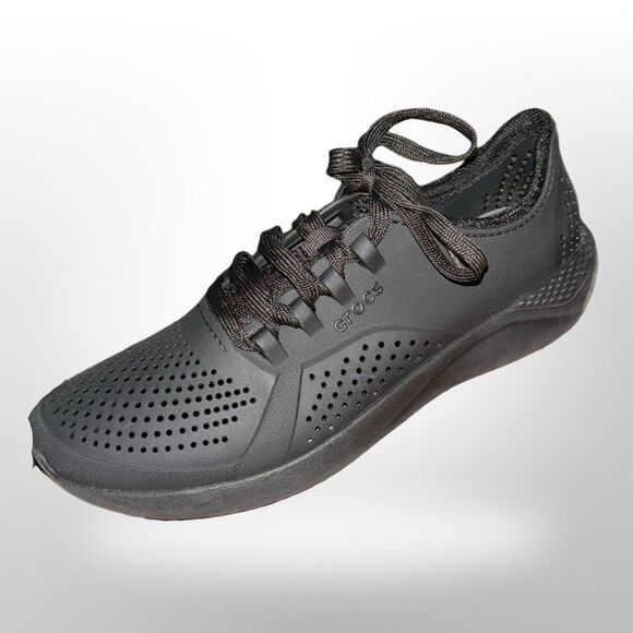 Crocs Black Men's LiteRide 360 Pacer Sneaker Size 9 - Picture 1 of 7